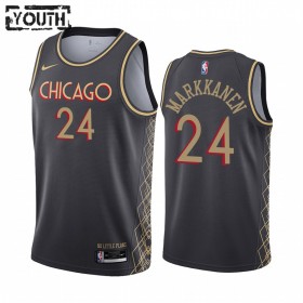 Camiseta Niños NBA Chicago Bulls Lauri Markkanen 24 2020-21 City Edition Swingman
